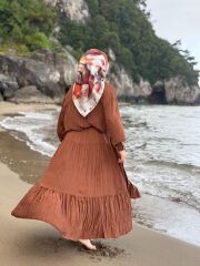 CİNDRELLA GÖMLEK KAHVE