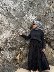 CİNDRELLA GÖMLEK SİYAH