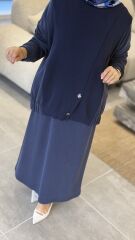 TIĞ TRİKO OYSHO KUMAŞ TRİKO TAKIM LACİVERT