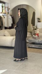 TIĞ TRİKO OYSHO KUMAŞ TRİKO TAKIM SİYAH