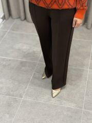 ARMİNE TREND SCUBA PANTOLON KAHVE