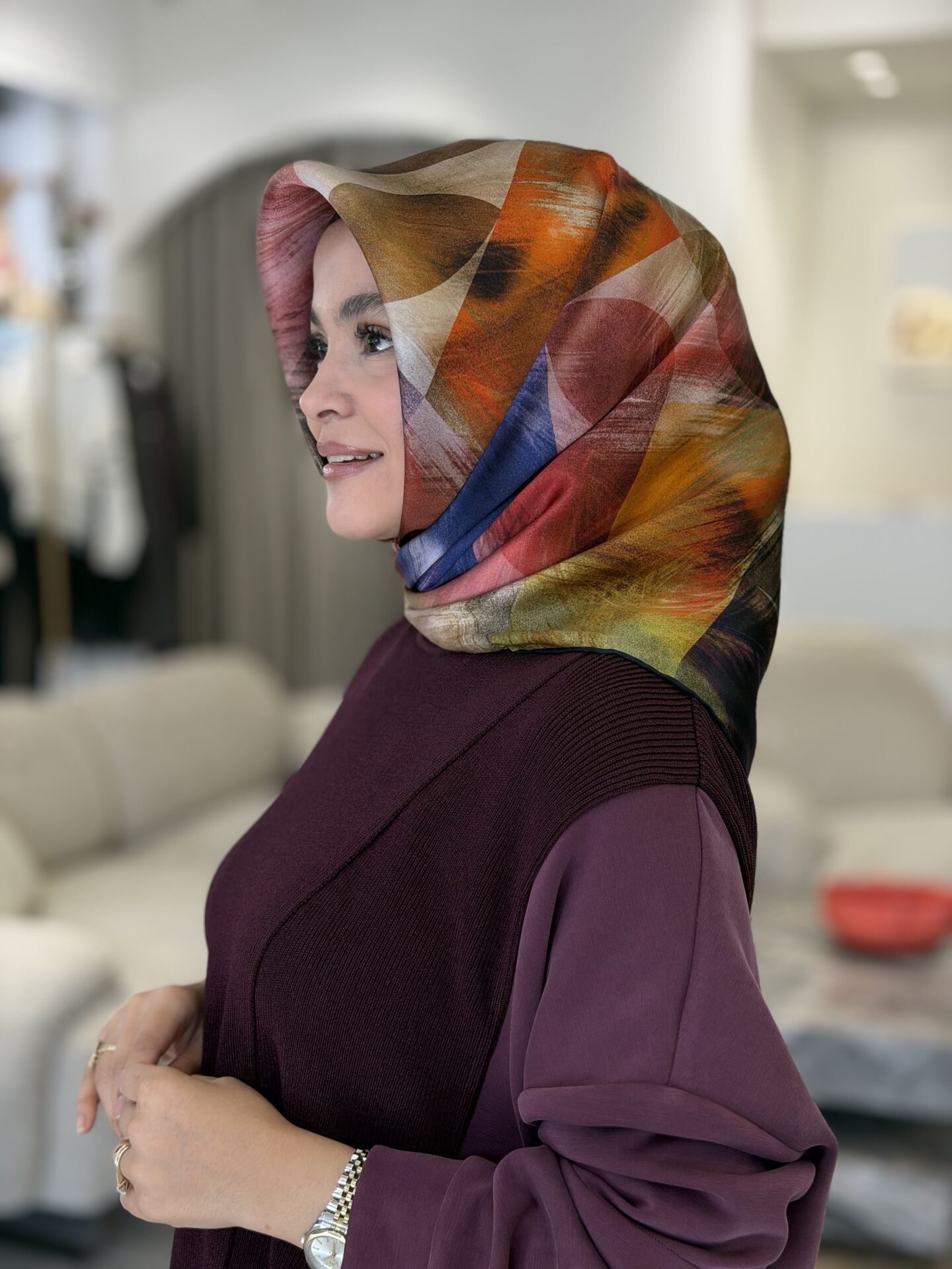 LA BOUTİQUE SURA İPEK EŞARP