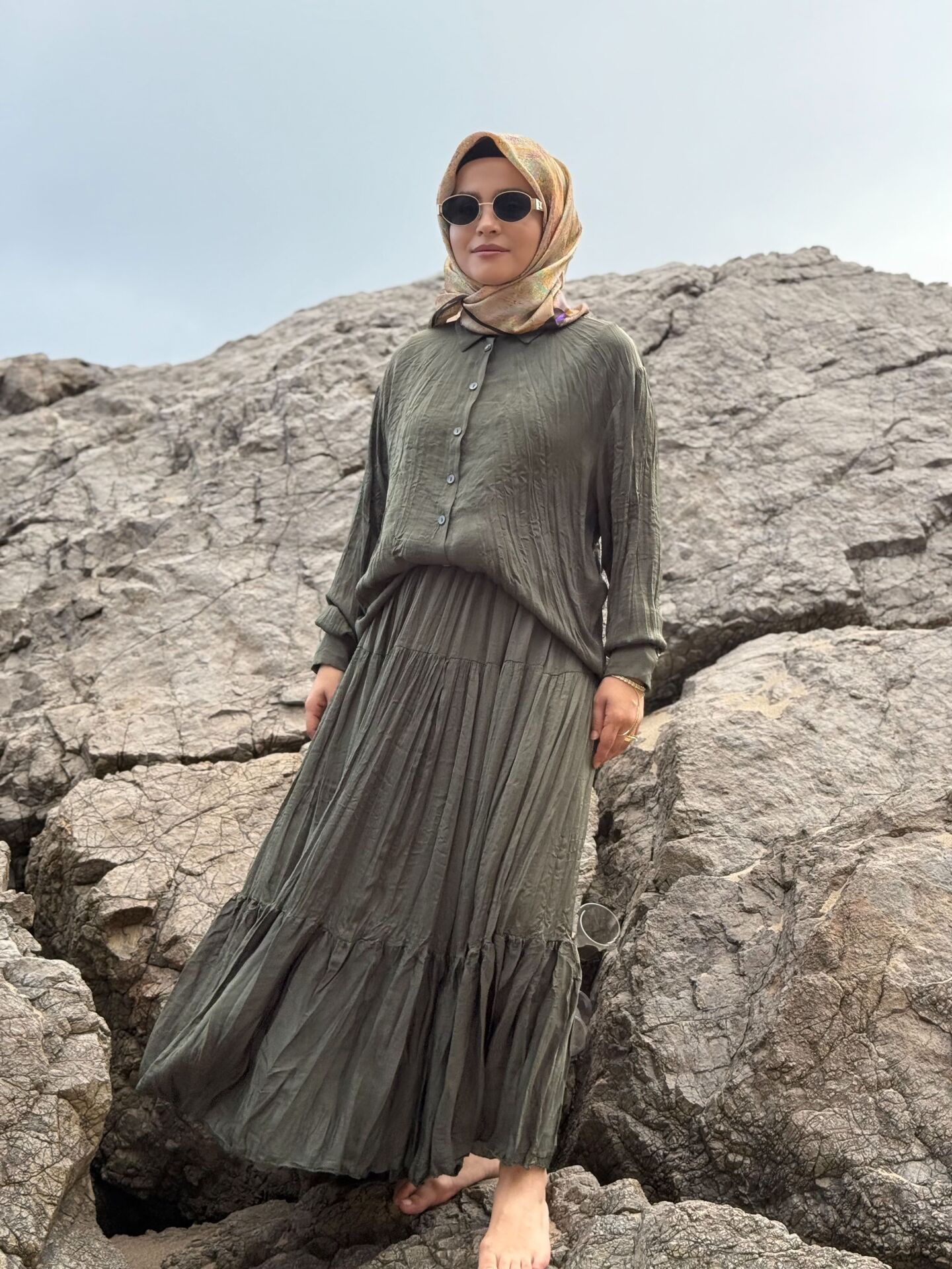 CİNDRELLA ETEK YEŞİL