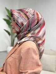 AKER SURA İPEK EŞARP
