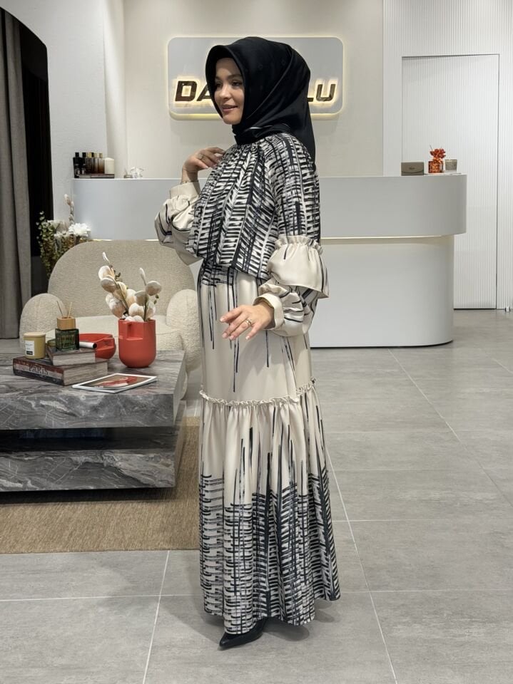 YAQA PREMİUM İTHAL SATEN ETEKLİ TAKIM