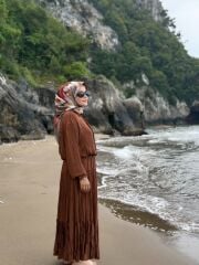 CİNDRELLA ETEK KAHVE