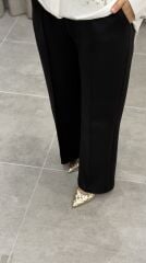 ARMİNE TREND SCUBA PANTOLON SİYAH