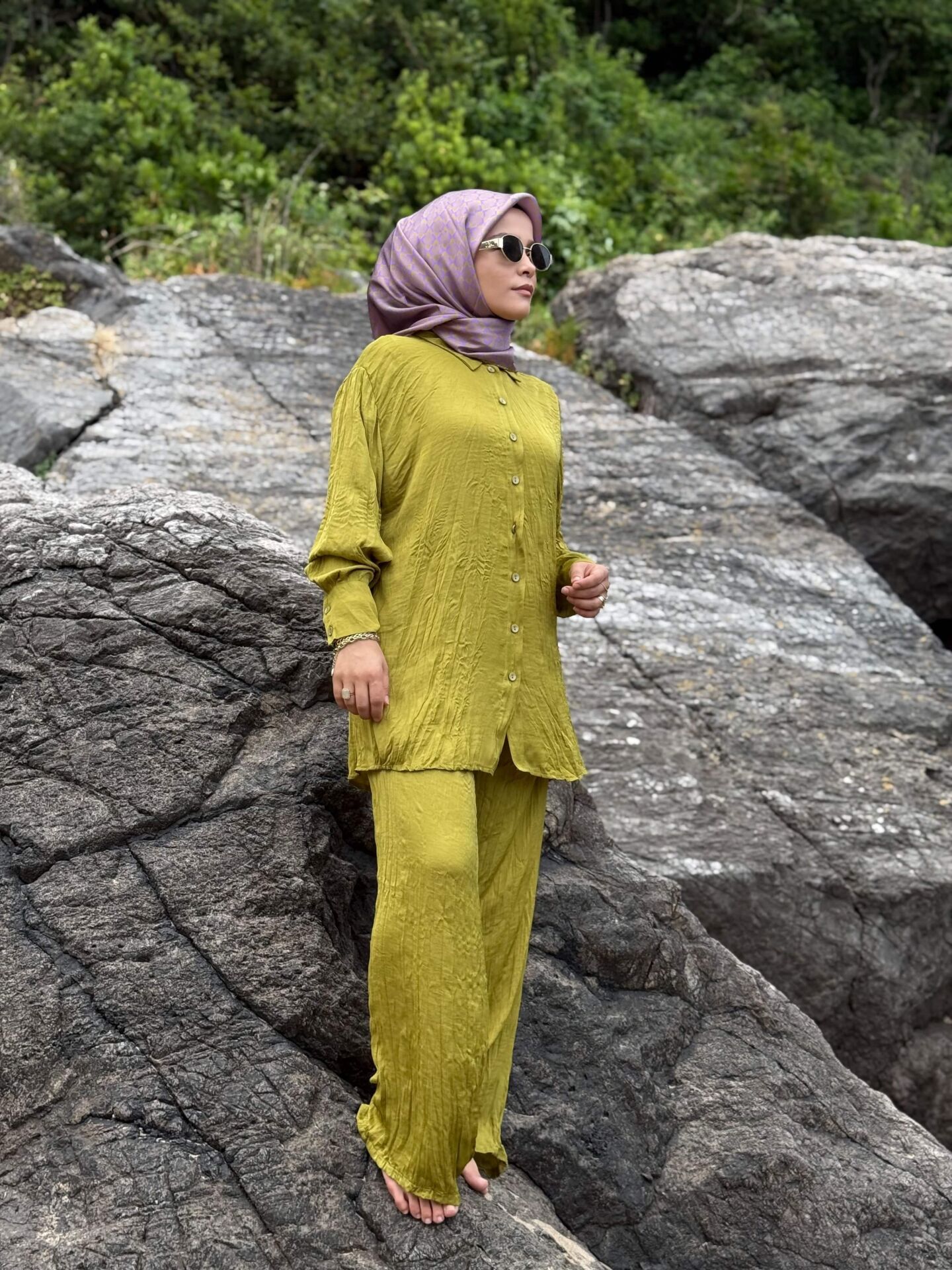 CİNDRELLA PANTALON OLİVE