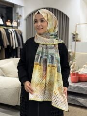 LA BOUTİQUE YAZ/GÜZ SERİNLİĞİ ŞAL 70X190