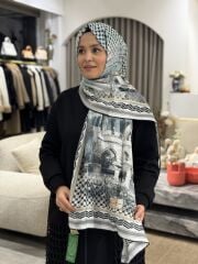 LA BOUTİQUE YAZ/GÜZ SERİNLİĞİ ŞAL 70X190