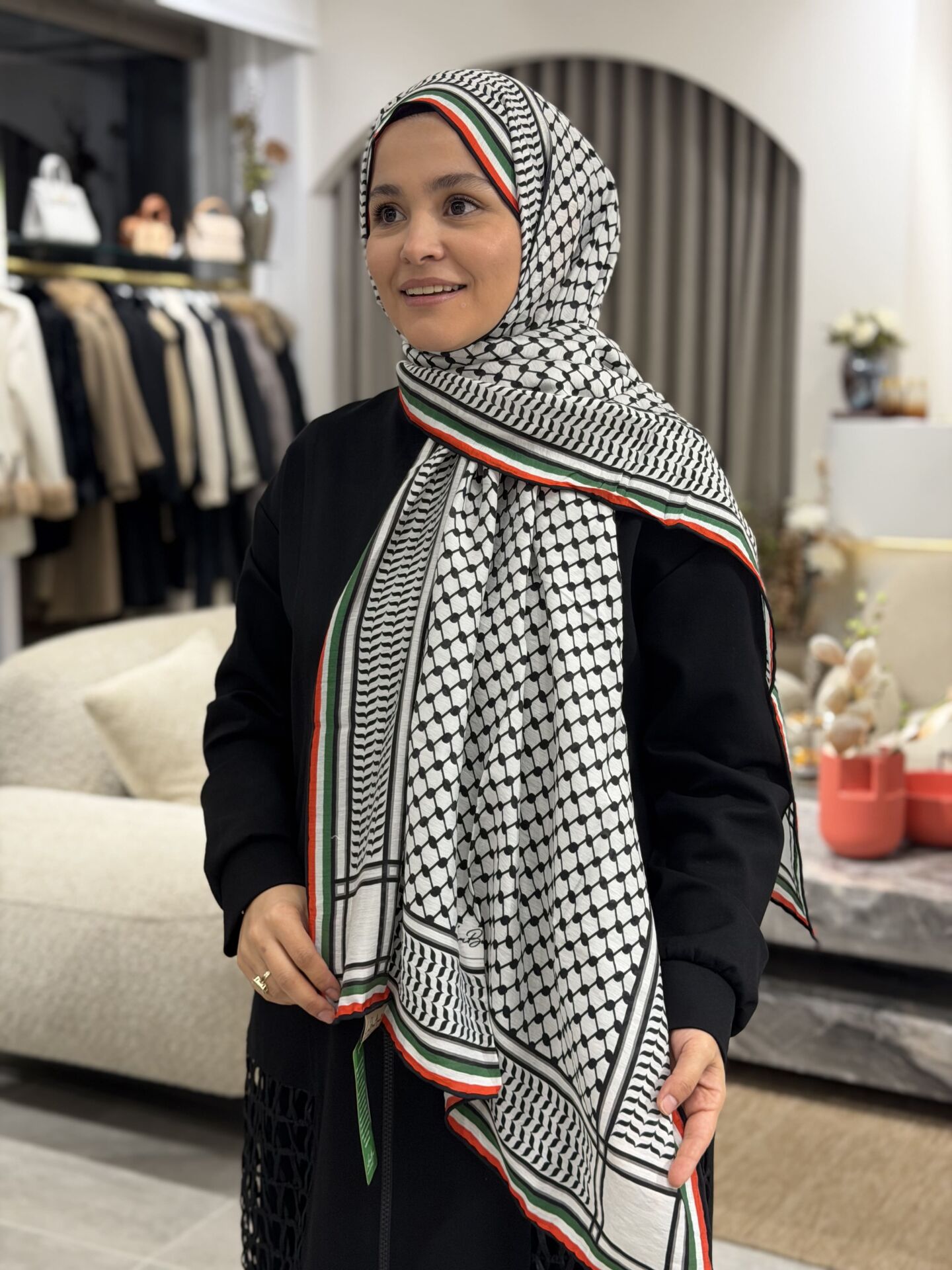 LA BOUTİQUE YAZ/GÜZ SERİNLİĞİ ŞAL 70X190