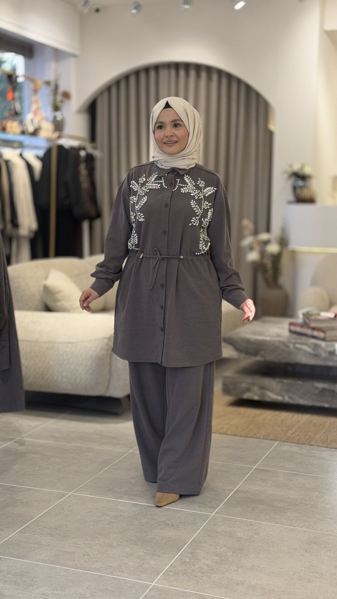 ESRA DAĞLIOĞLU TAŞLI KAŞE TAKIM