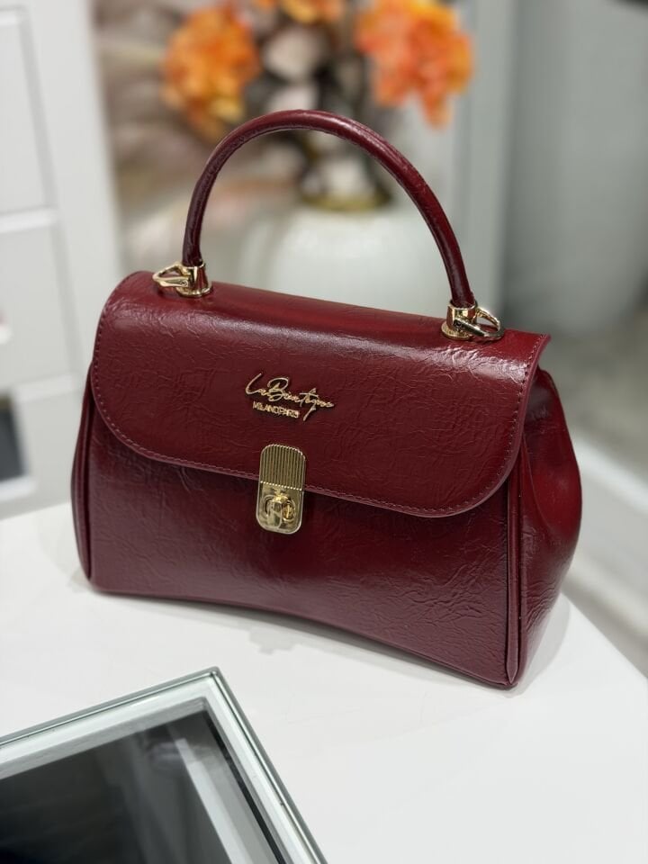 LA BOUTİQUE ÇANTA RUGAN BORDO