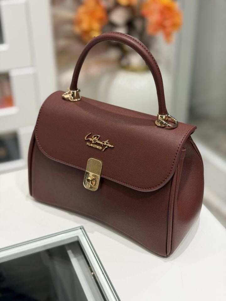 LA BOUTİQUE ÇANTA BORDO