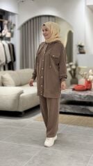 TIĞ TRİKO OYSHO SPOR DİKİŞLİ TAKIM KAHVE