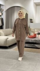 TIĞ TRİKO OYSHO SPOR DİKİŞLİ TAKIM KAHVE