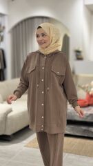 TIĞ TRİKO OYSHO SPOR DİKİŞLİ TAKIM KAHVE