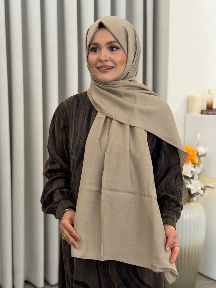 BENETTON VİSCON ŞAL KOLEKSİYONU VİZON