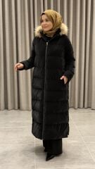 YAQA ŞİŞME MONT SİYAH