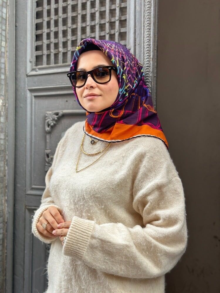 LA BOUTİQUE YAZ SERİNLİĞİ EŞARP 90X90