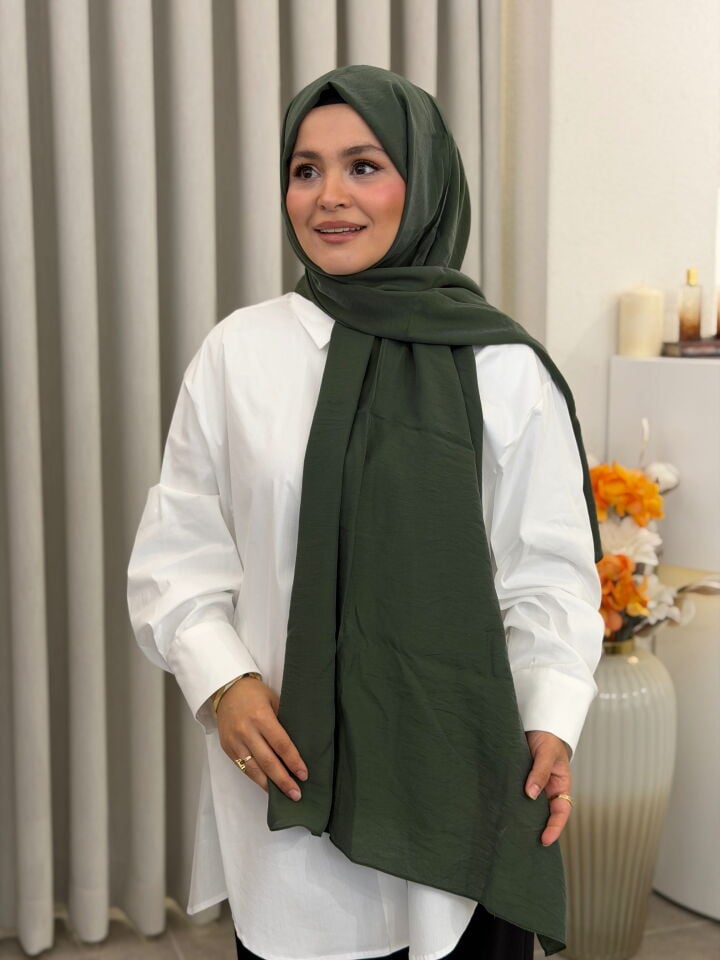 BENETTON VİSCON ŞAL KOLEKSİYONU ZÜMRÜT