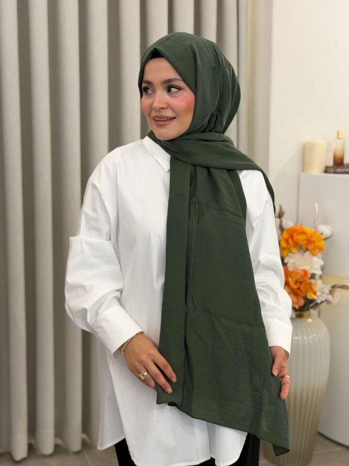 BENETTON VİSCON ŞAL KOLEKSİYONU ZÜMRÜT