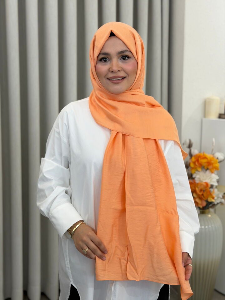 BENETTON VİSCON ŞAL KOLEKSİYONU KAVUN İÇİ