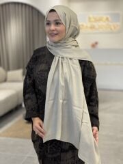 LYOCELL PAMUKLU ŞAL ARMANDA KUM BEJİ