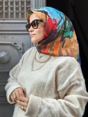 LA BOUTİQUE YAZ SERİNLİĞİ EŞARP 90X90