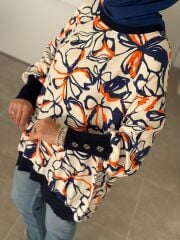 TIĞ TRİKO RİBANALI DESENLİ TUNİK