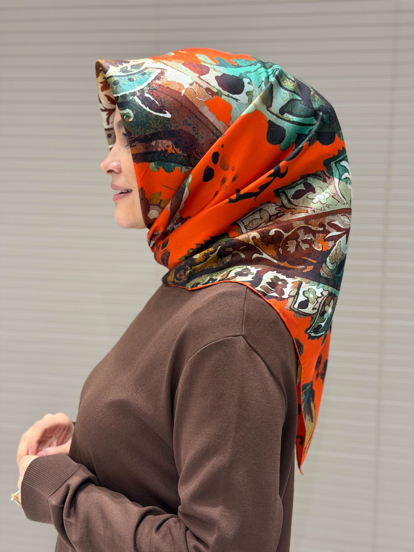 LA BOUTİQUE TWİLL İPEK EŞARP