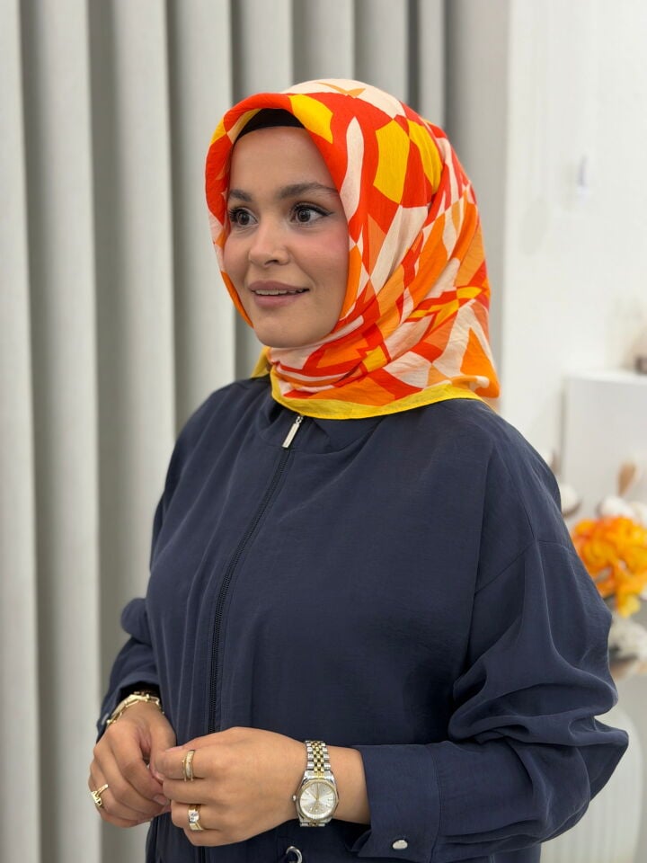 BENETTON VİSCON SIENA EŞARP SARI
