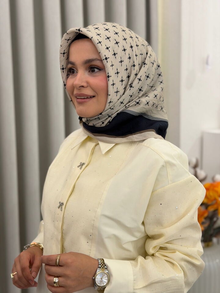 BENETTON VİSCON SIENA EŞARP SİYAH