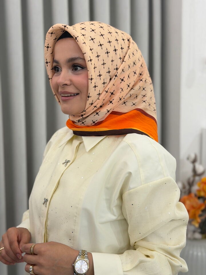 BENETTON VİSCON SIENA EŞARP TURUNCU