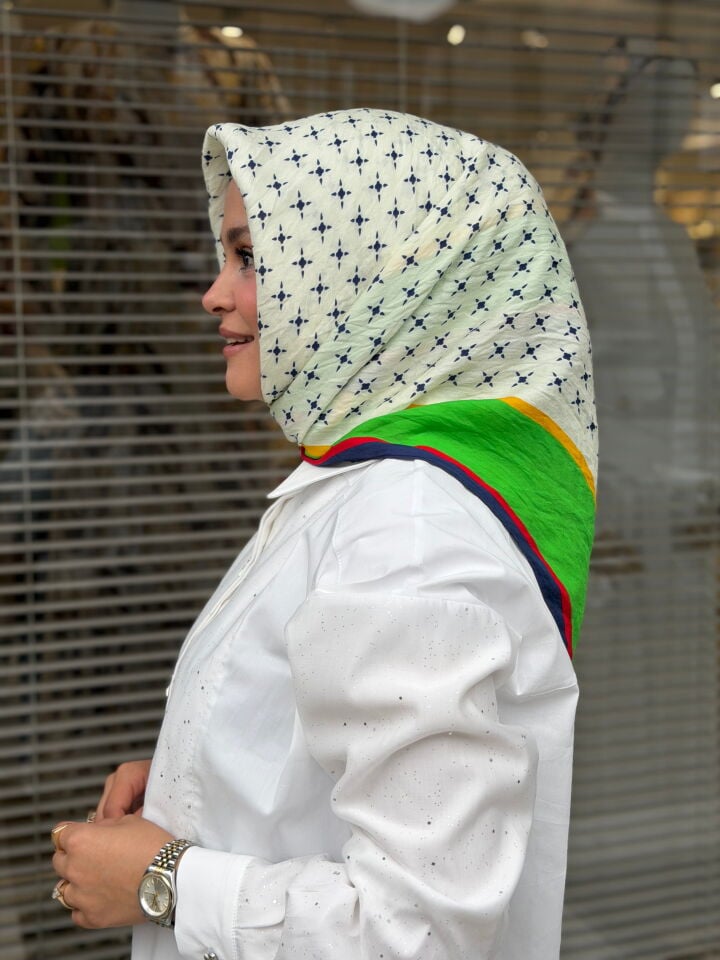 BENETTON VİSCON SIENA EŞARP AÇIK YEŞİL