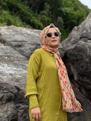 LA BOUTİQUE YAZ SERİNLİĞİ ŞAL 70X190