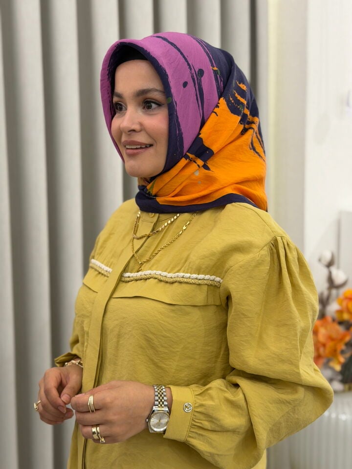 BENETTON VİSCON SIENA EŞARP CAMEL