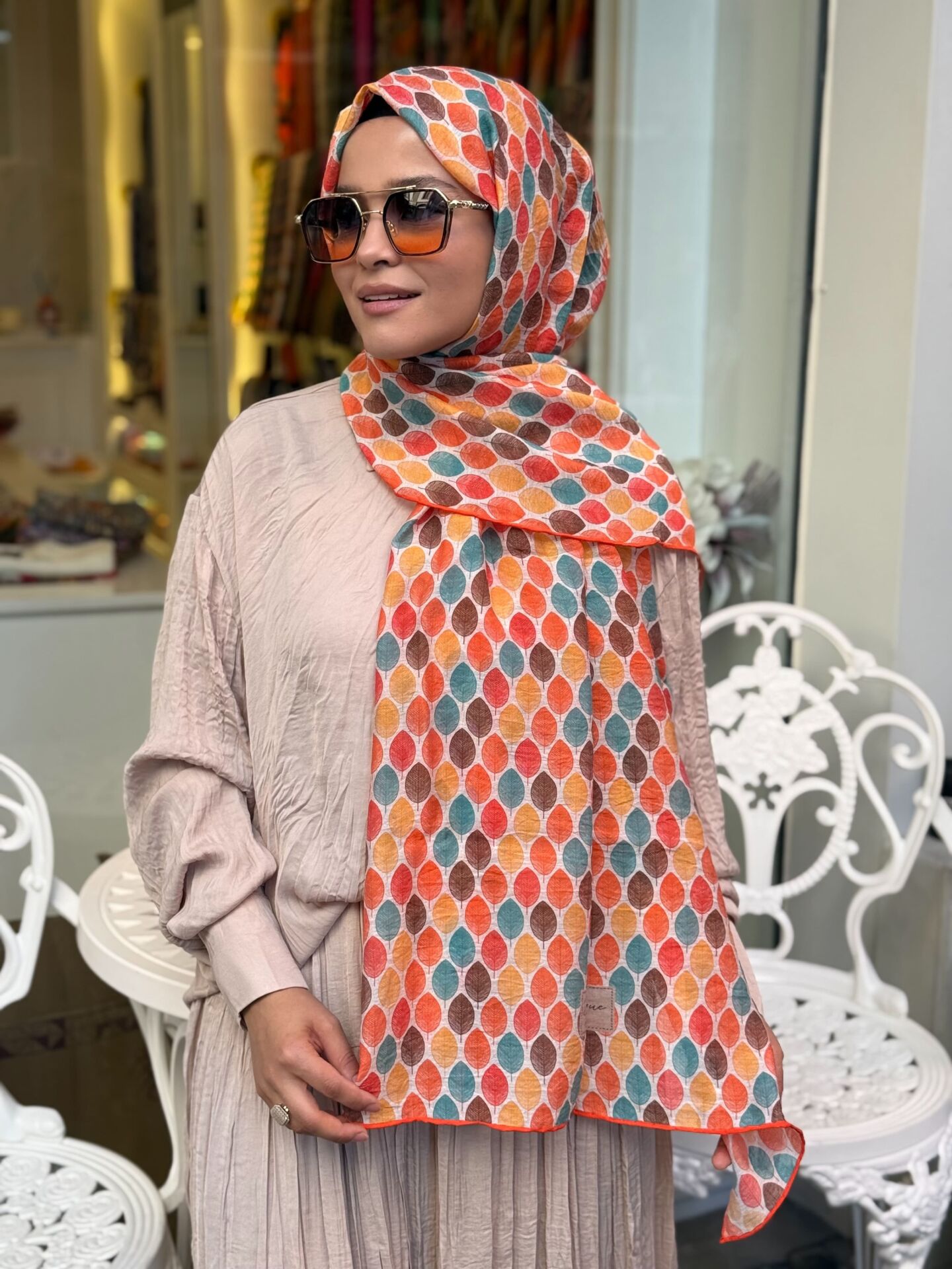 LA BOUTİQUE YAZ SERİNLİĞİ ŞAL 70X190