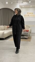 TIĞ TRİKO OYSHO SPOR DİKİŞLİ TAKIM SİYAH