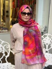 LA BOUTİQUE YAZ SERİNLİĞİ ŞAL 70X190