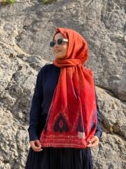 LA BOUTİQUE YAZ SERİNLİĞİ ŞAL 70X190