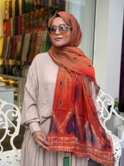 LA BOUTİQUE YAZ SERİNLİĞİ ŞAL 70X190