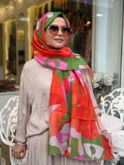 LA BOUTİQUE YAZ SERİNLİĞİ ŞAL 70X190