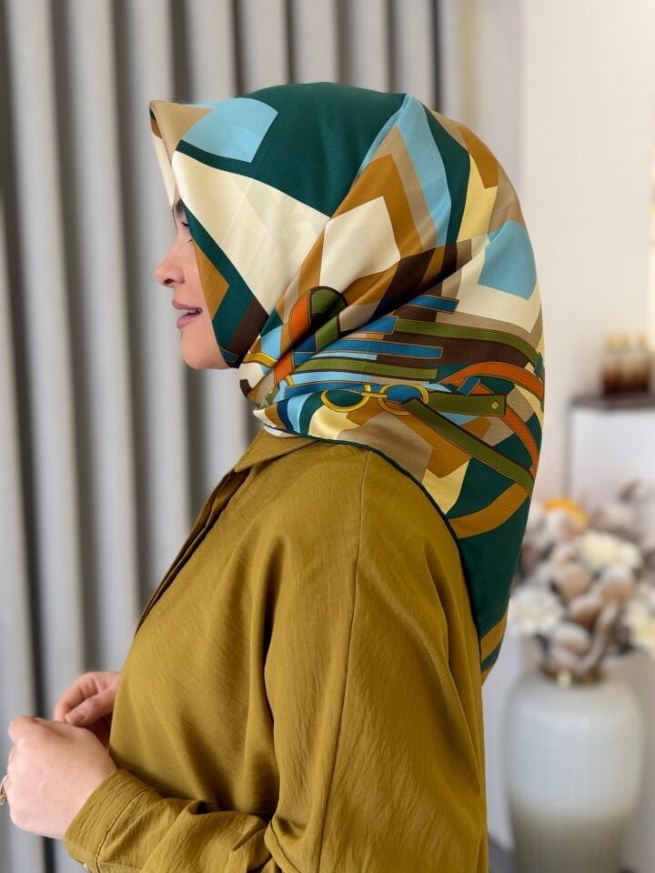 BELLİ TWİLL İPEK EŞARP