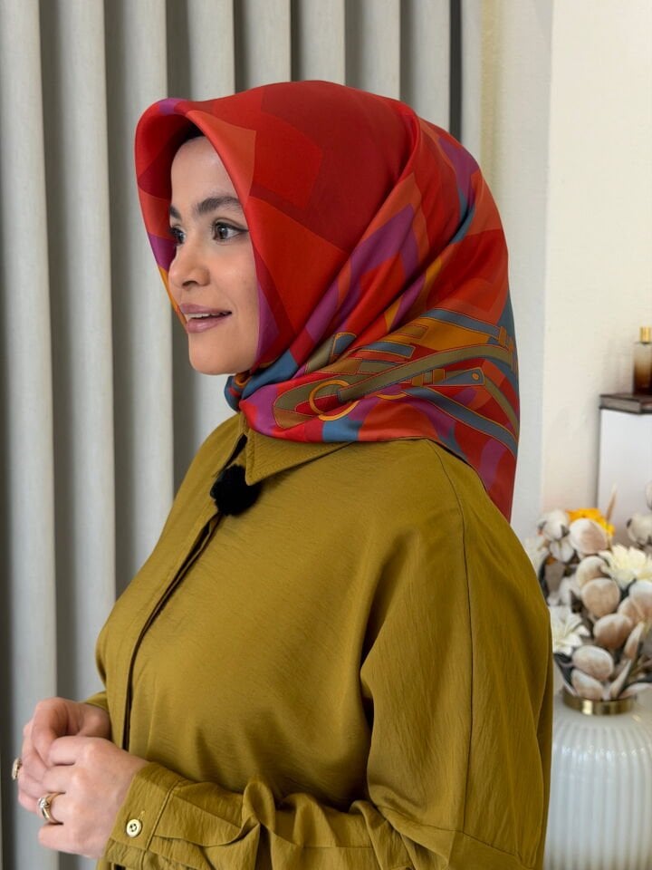 BELLİ TWİLL İPEK EŞARP