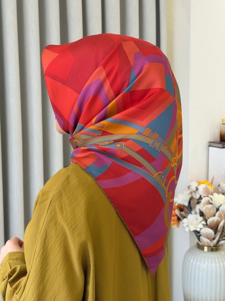 BELLİ TWİLL İPEK EŞARP