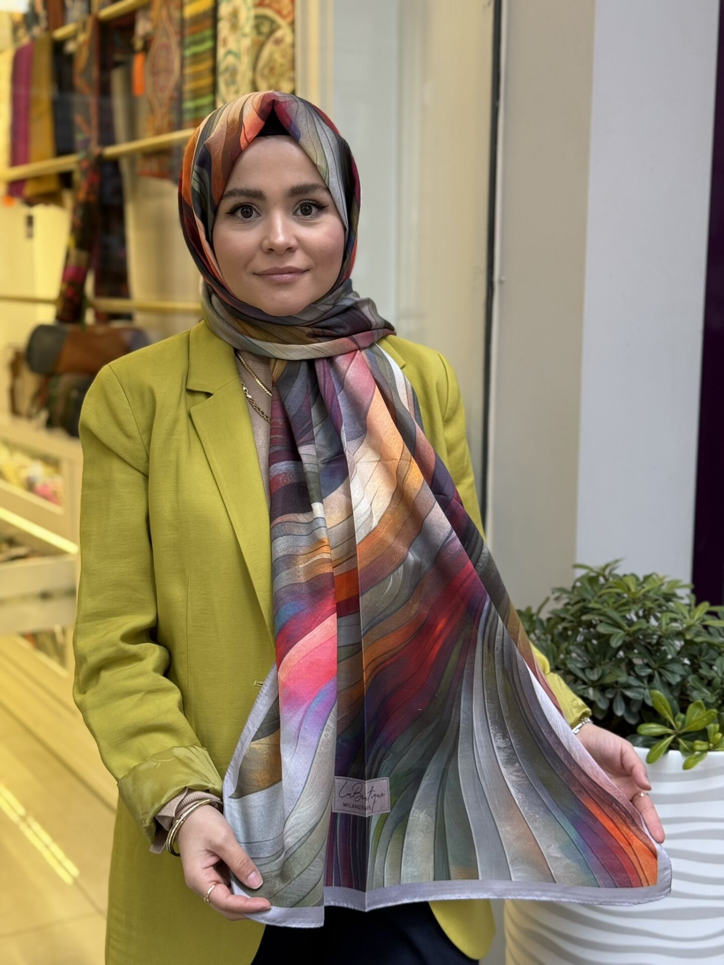 LA BOUTİQUE HERBAL ÖZEL SERİ ŞAL 70X190