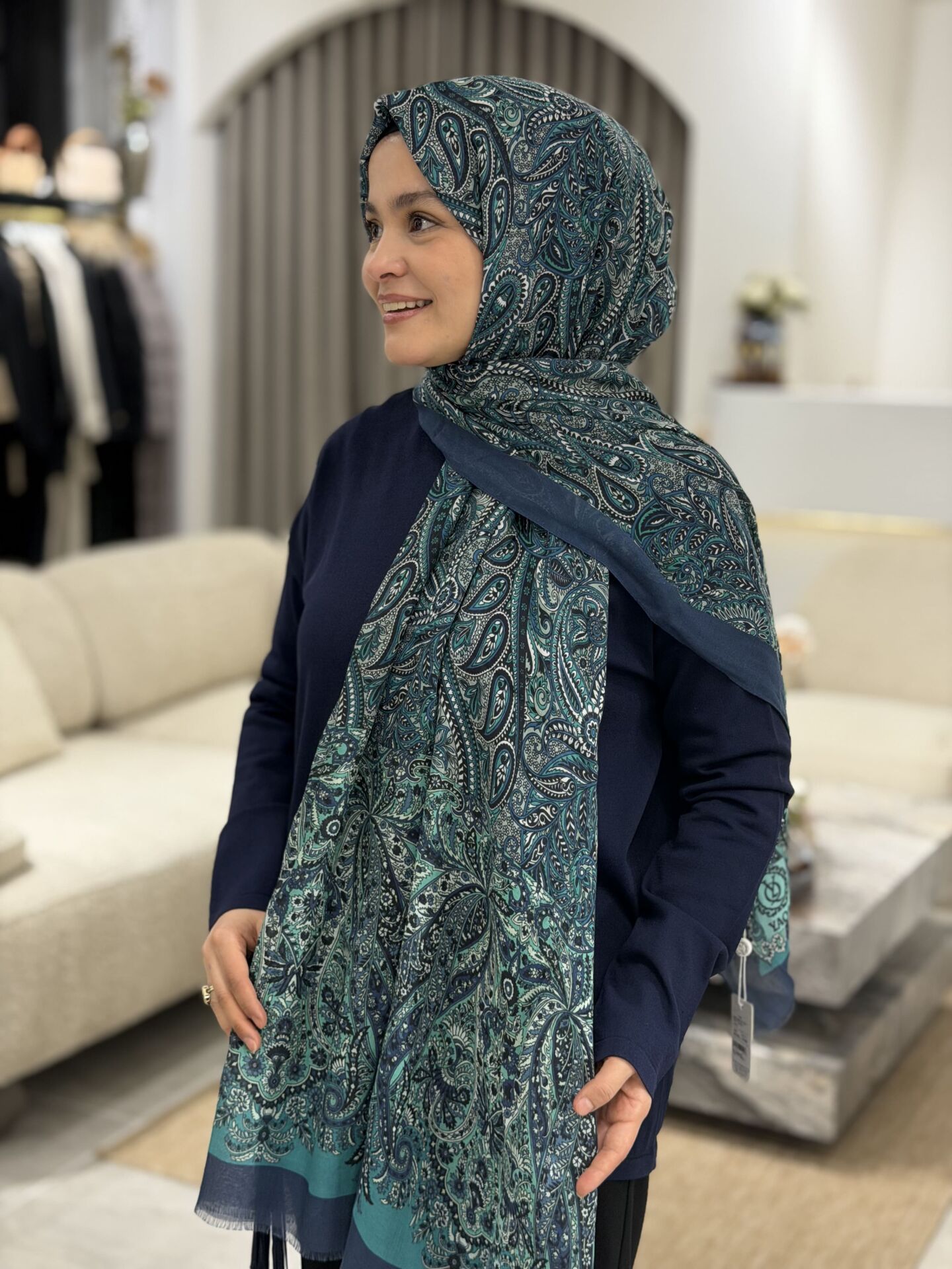 YAQA LİNDA KAŞMİR ŞAL 70X200