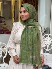 LA BOUTİQUE YAZ SERİNLİĞİ ŞAL 70X190