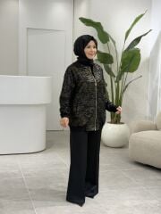 TIĞ TRİKO BOMBER JAKAR CEKET SİYAH